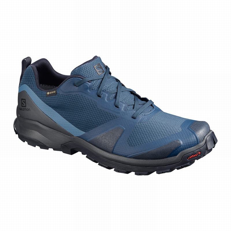 Salomon Trail Løbesko Herre Mørkeblå / Sort - XA COLLIDER GTX (GXBFM-3194)